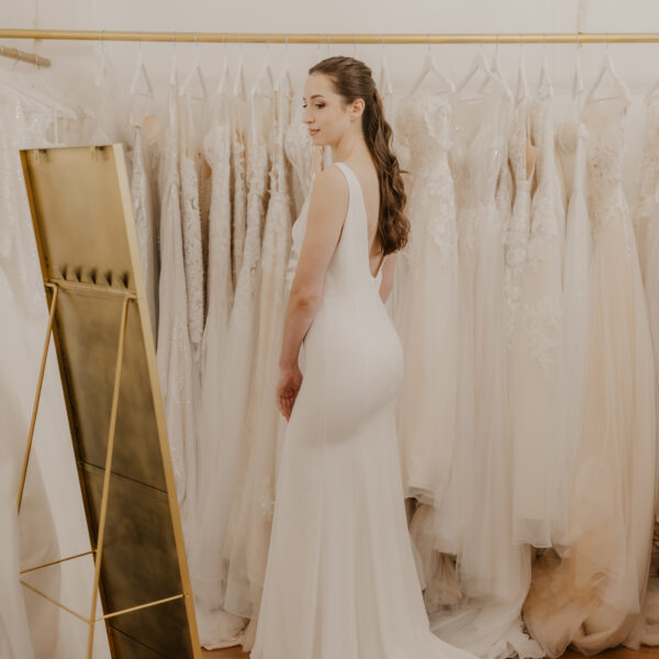 Auswahl an Secondhand Brautkleidern in Siegen